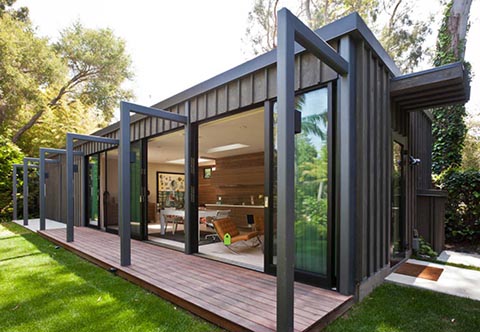 shipping container house